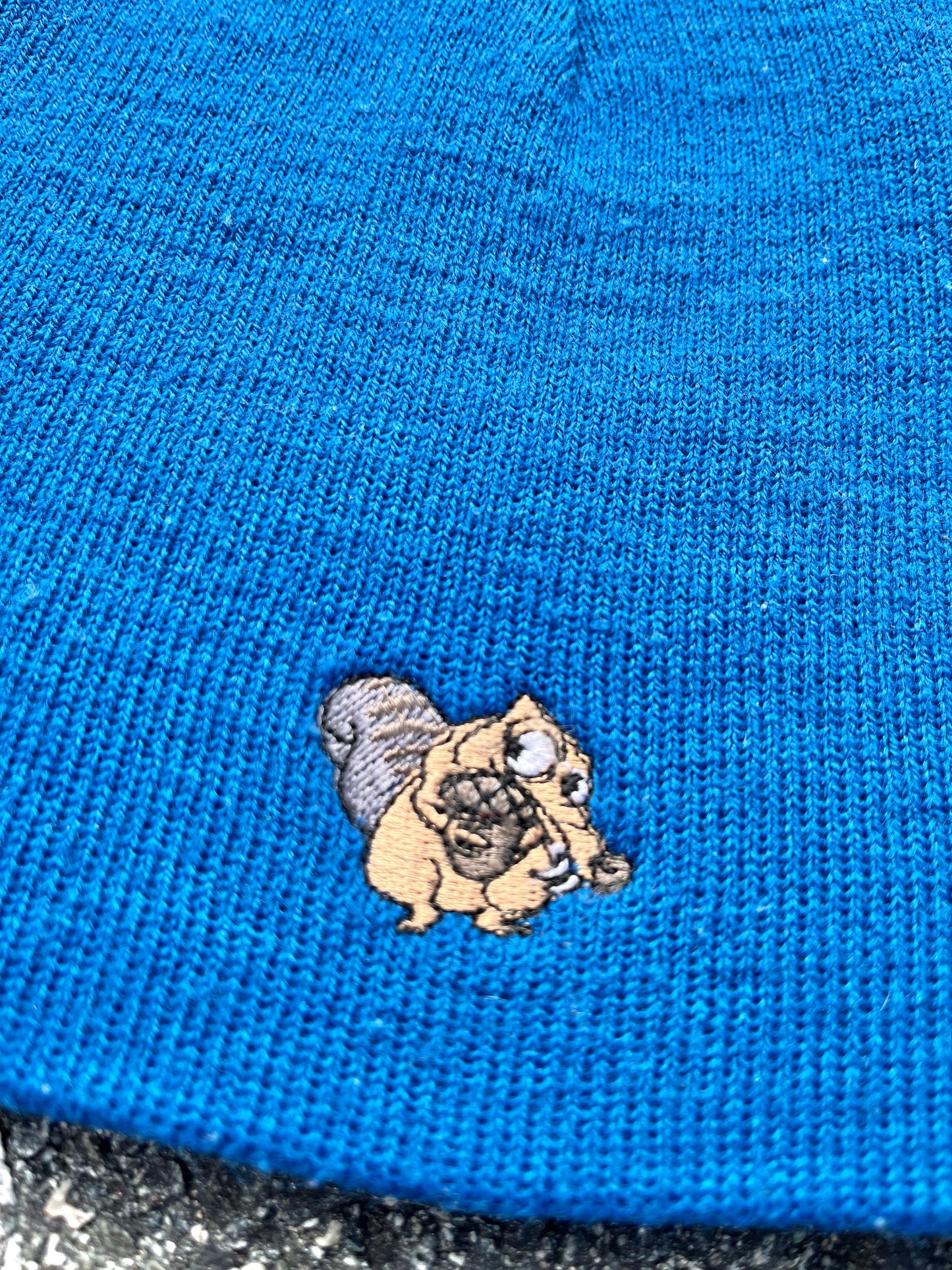 Vintage Ice Age Scrat Y2K Cartoon Movie 2002 Knit Beanie Winter Hat Cap Medium