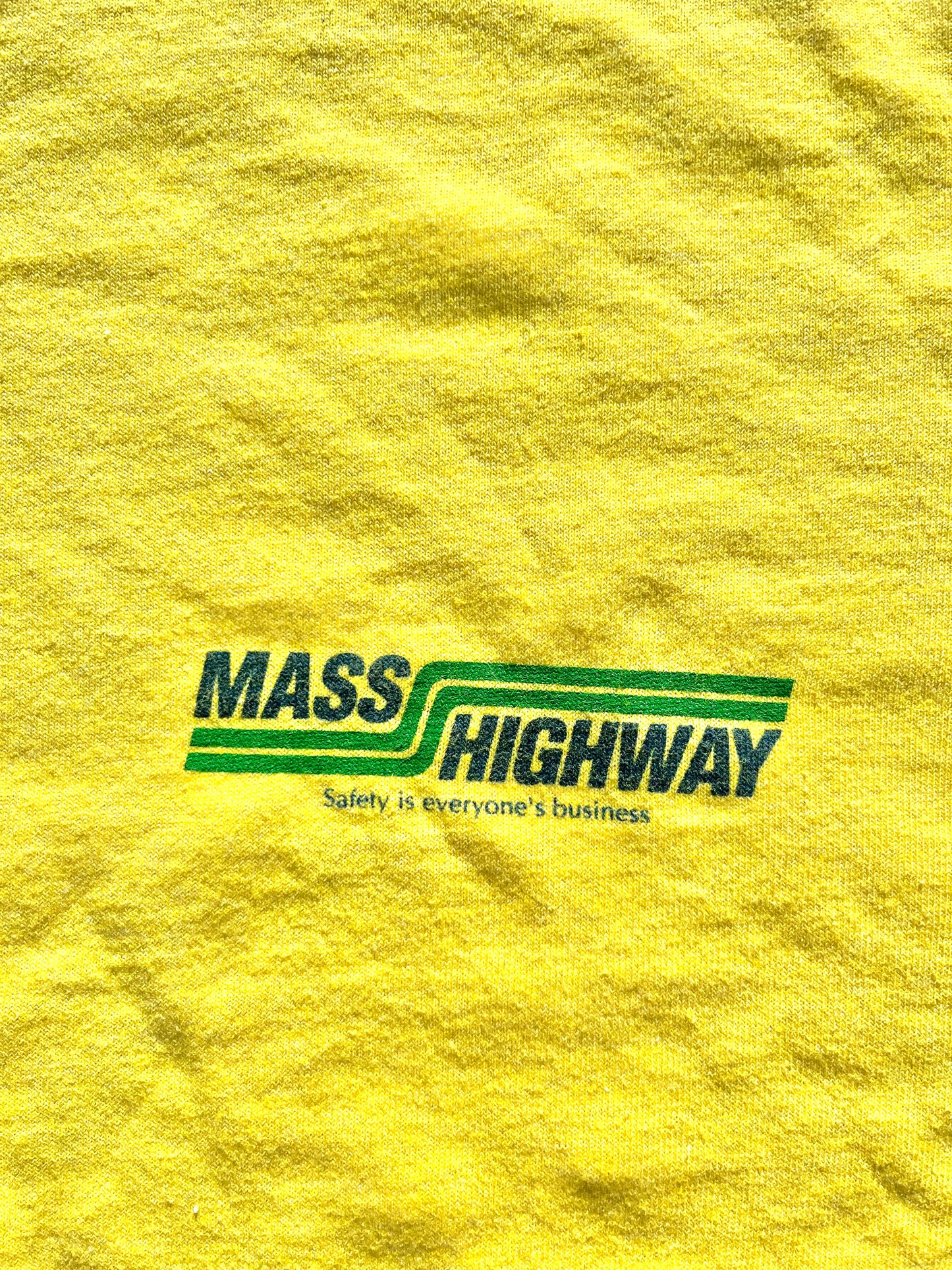 Vintage Massachusetts Highway Department 90's Screen Stars Workwear T Shirt XL