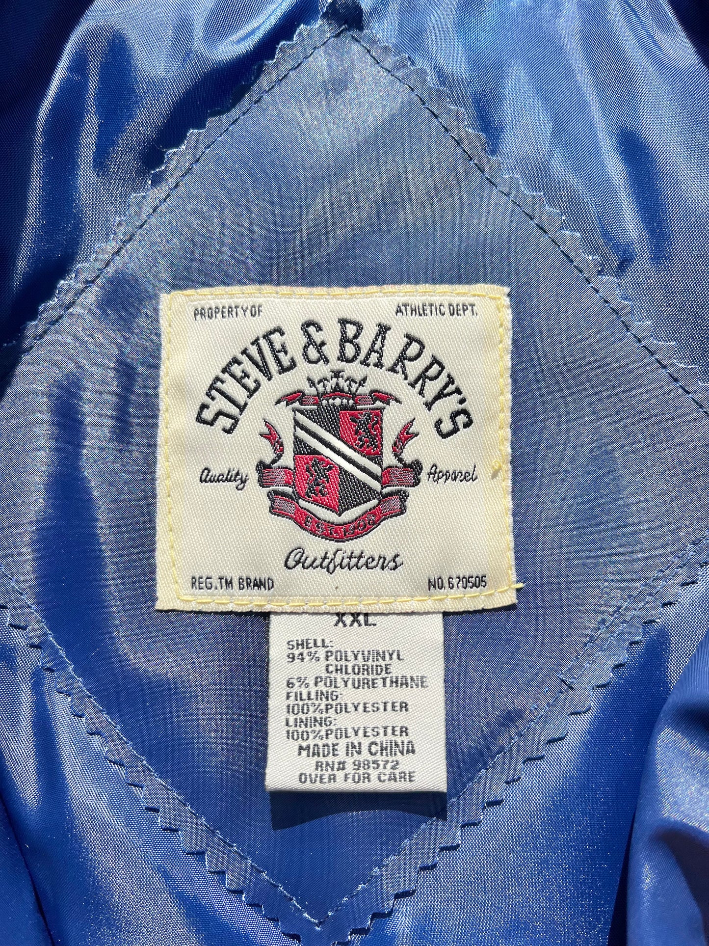 Vintage University of Michigan Wolverines Steve and Barry Bomber Jacket 2XL