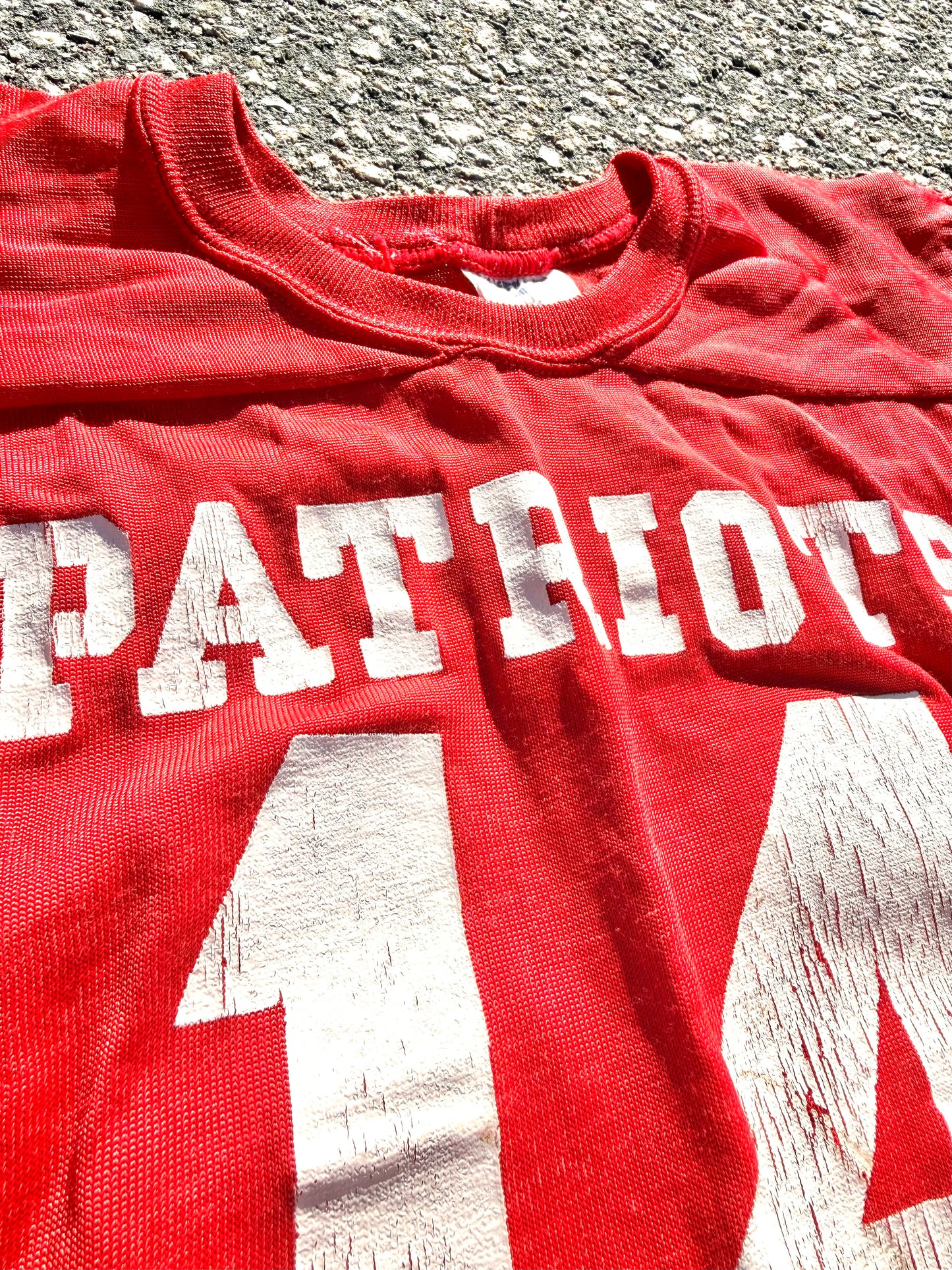 Vintage Rawlings New England Patriots Steve Grogan Late 70's Early 80's Football Jersey Size S Smal
