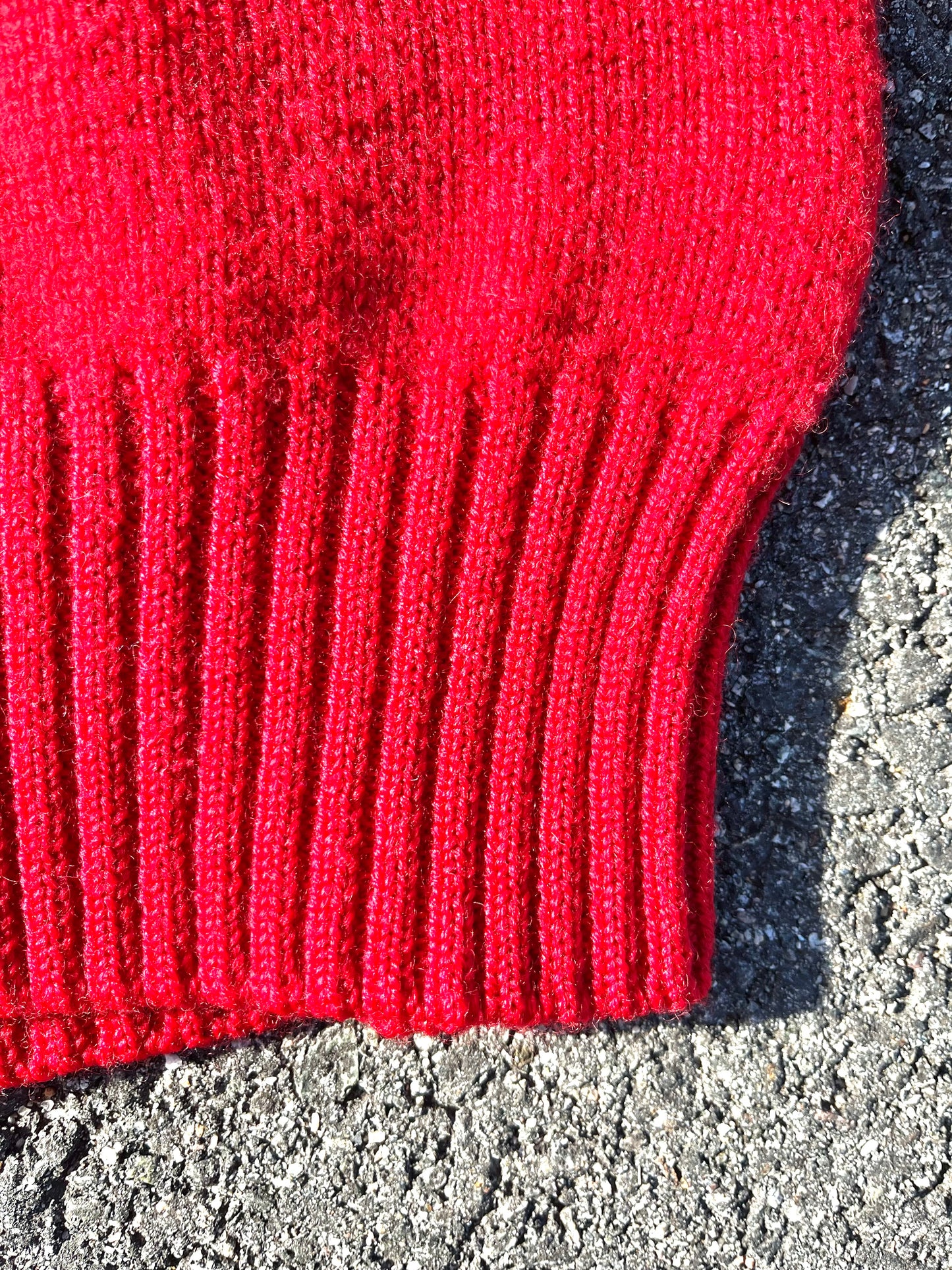 Vintage Meister Pure Wool Crewneck Ski Sweater Size L Large Made in USA