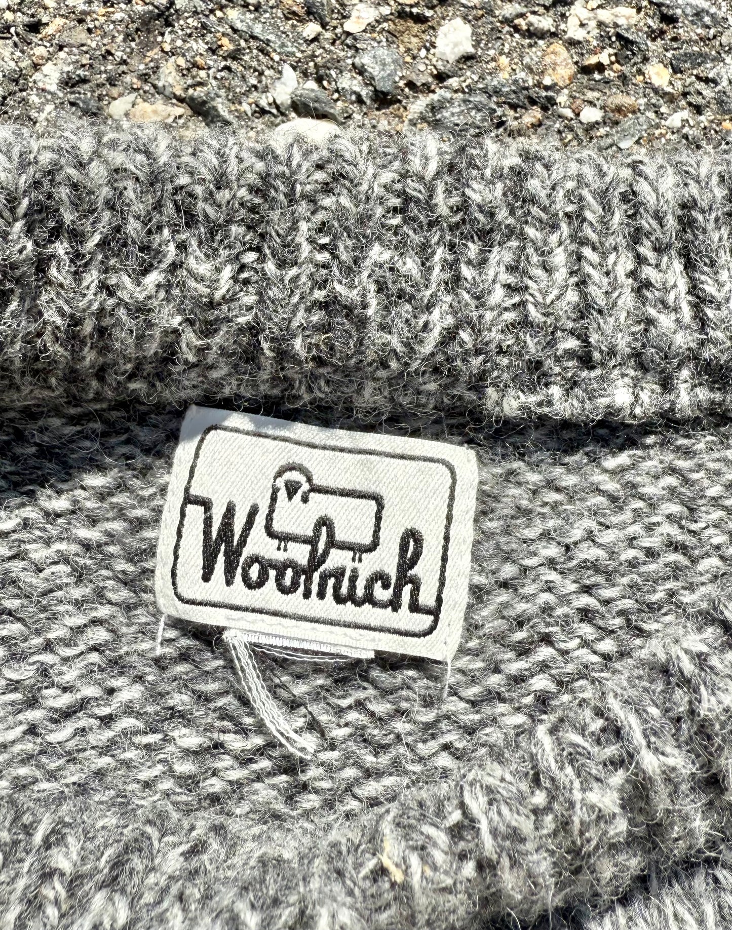 Vintage Woolrich Aztec Southwestern Eagle Wool Knit Sweater Size L Large