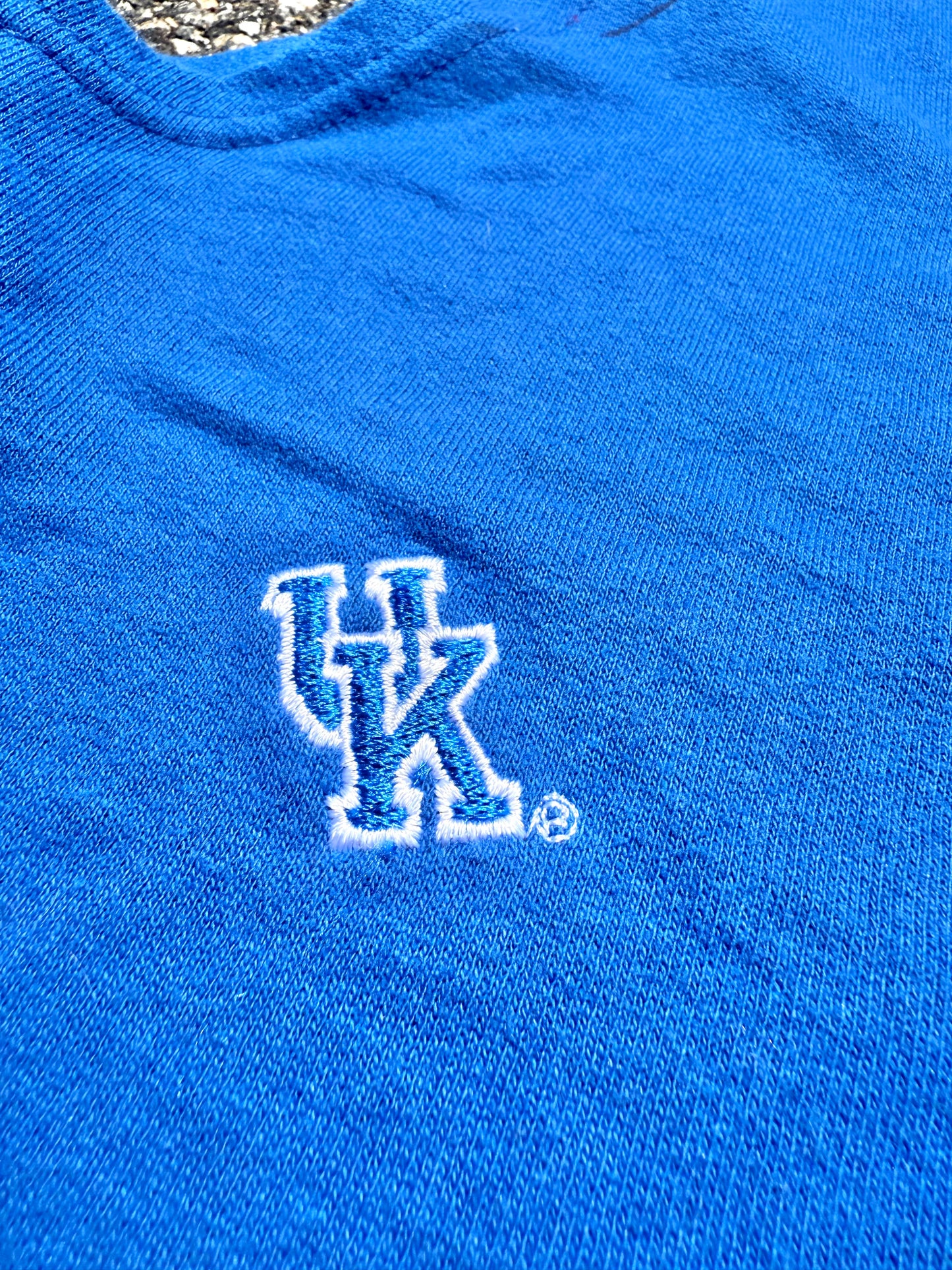 Vintage University of Kentucky Wildcats UK 80's Knit Sweater Vest Size L Large