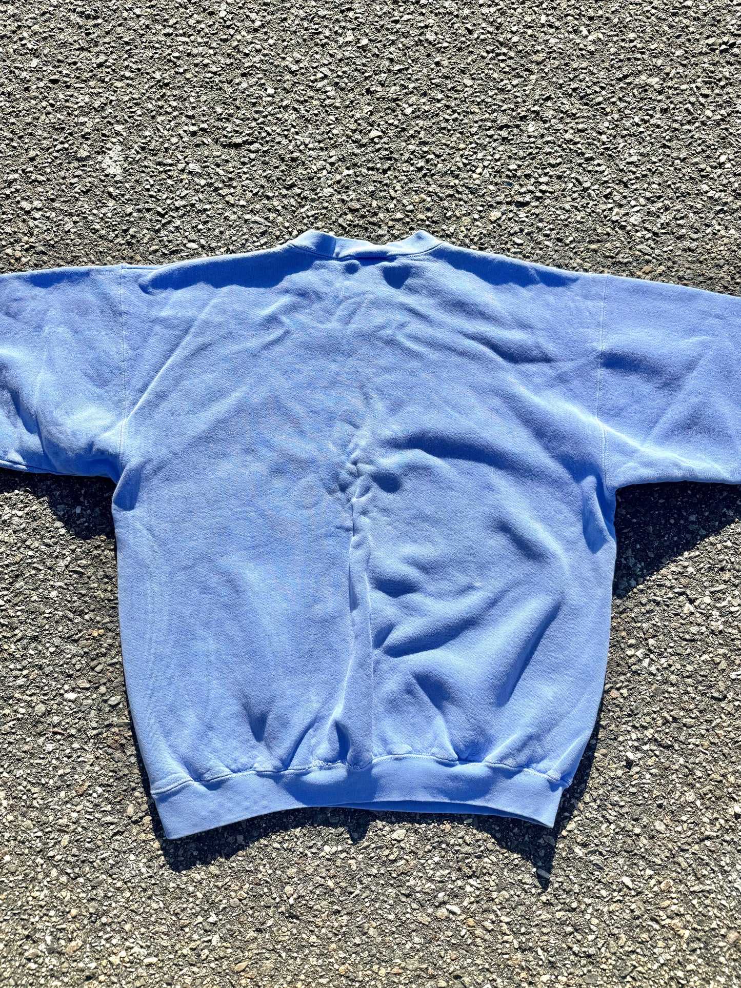 Vintage Vermont Teddy Bear Company Lee 90's Crewneck Sweatshirt Size L Large Blue