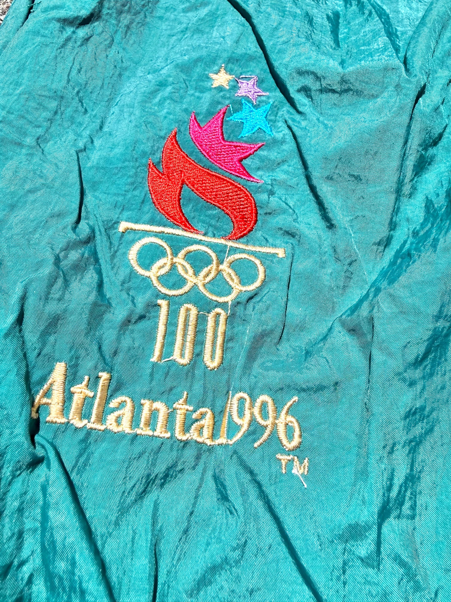 Vintage Starter Atlanta 1996 Olympics Track Wind Pants Size L Large New With Tag