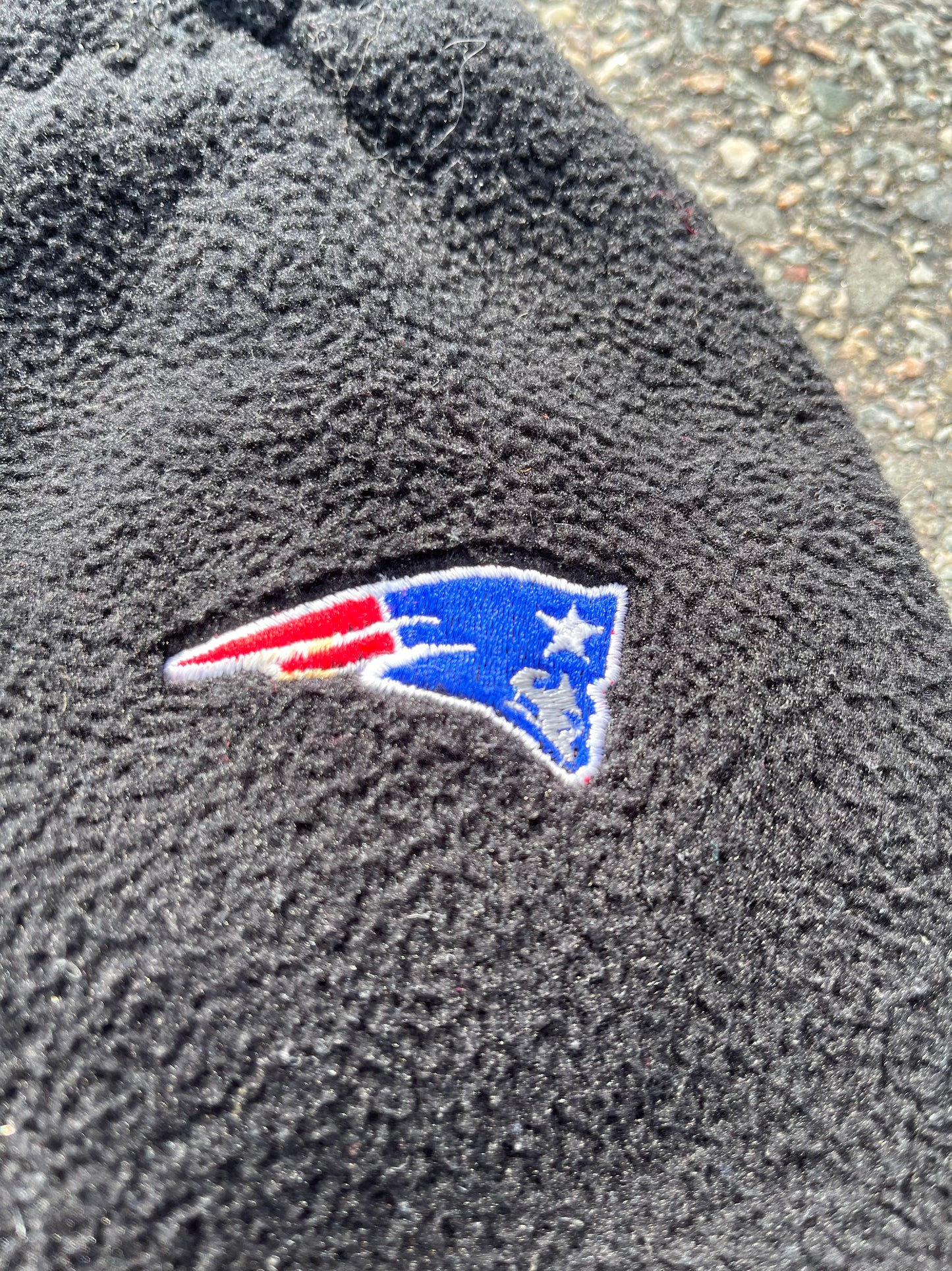 Vintage New England Patriots Retro 90's Thinsulate Fleece Winter Gloves Mittens