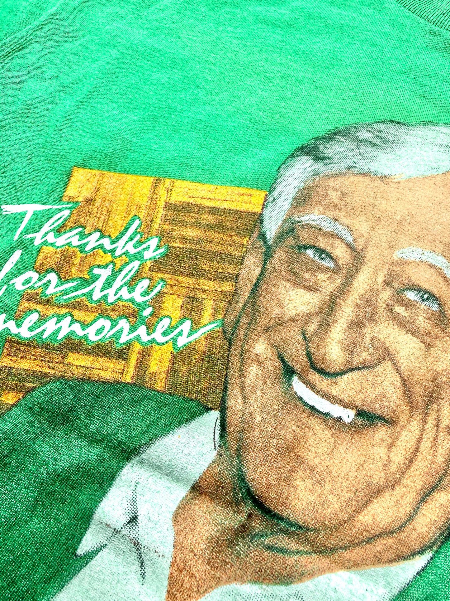 Vintage Boston Celtics Johnny Most 90's Tribute Night T Shirt Size M Medium 1990