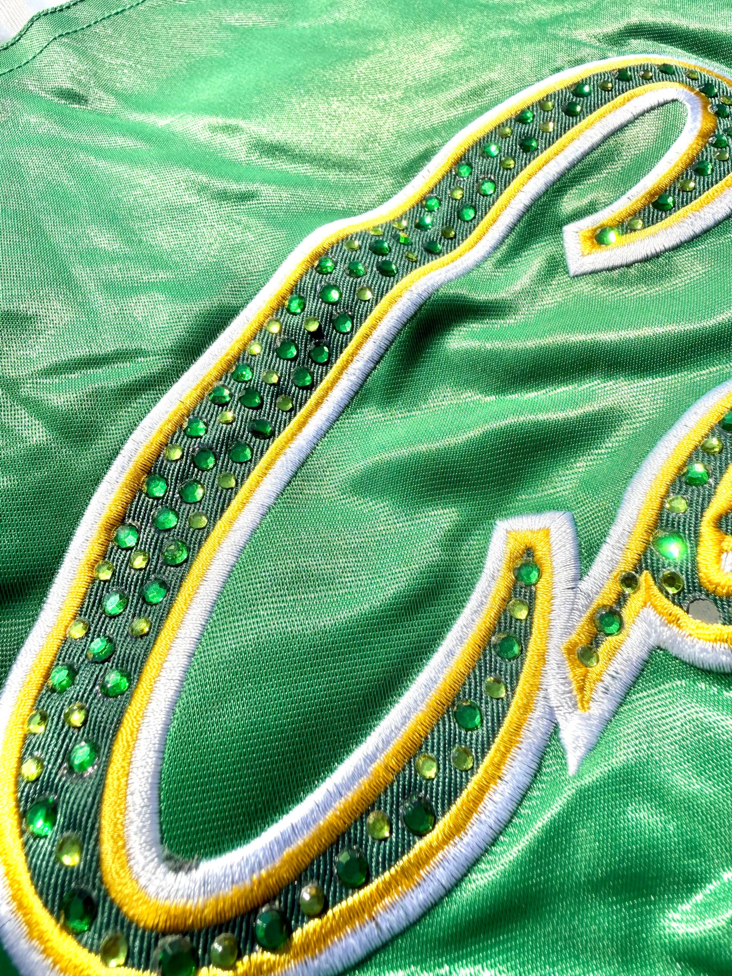 Vintage Boston Celtics Hardwood Classics Women's NBA Satin Bomber Jacket Large