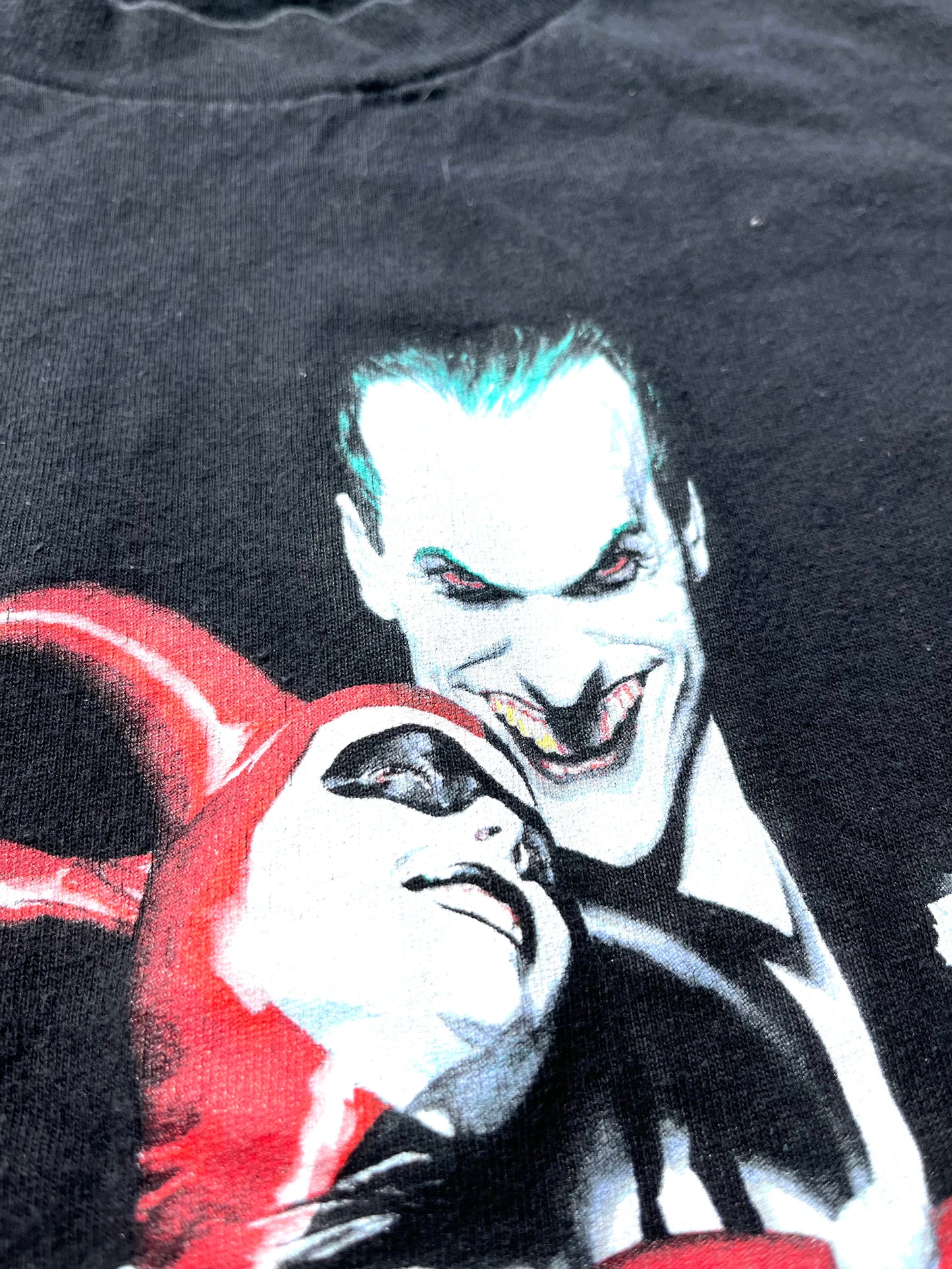 Vintage Joker & Harley Quinn 90's DC Comics Comic Book 1999 Batman Universe T Shirt Size XL