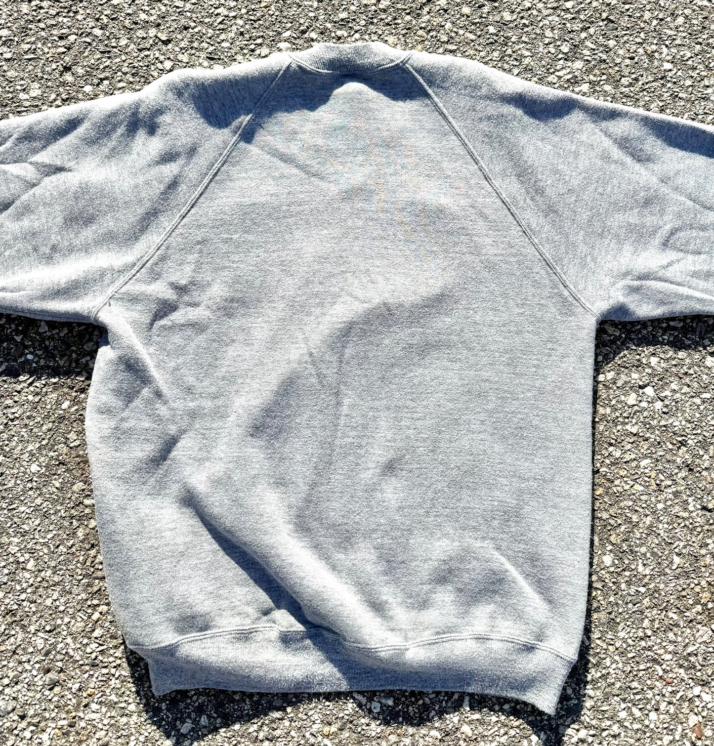 Vintage UNH University New Hampshire Wildcats 80's College Sweatshirt Size M Medium Gray