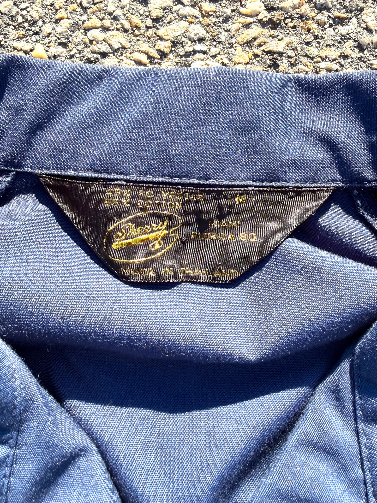 Vintage UMaine Maine Black Bears 1950's College Varsity Coach Jacket Size M Medium Navy