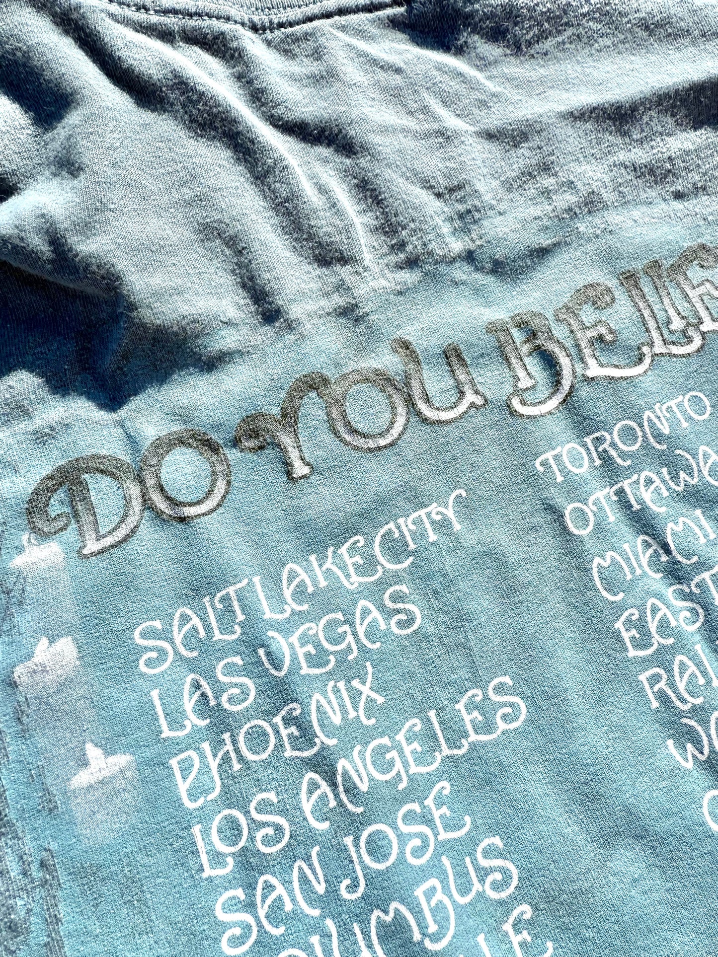 Vintage Cher 90's Do You Believe Tour Concert T Shirt Size M Medium Giant Tag Made in USA