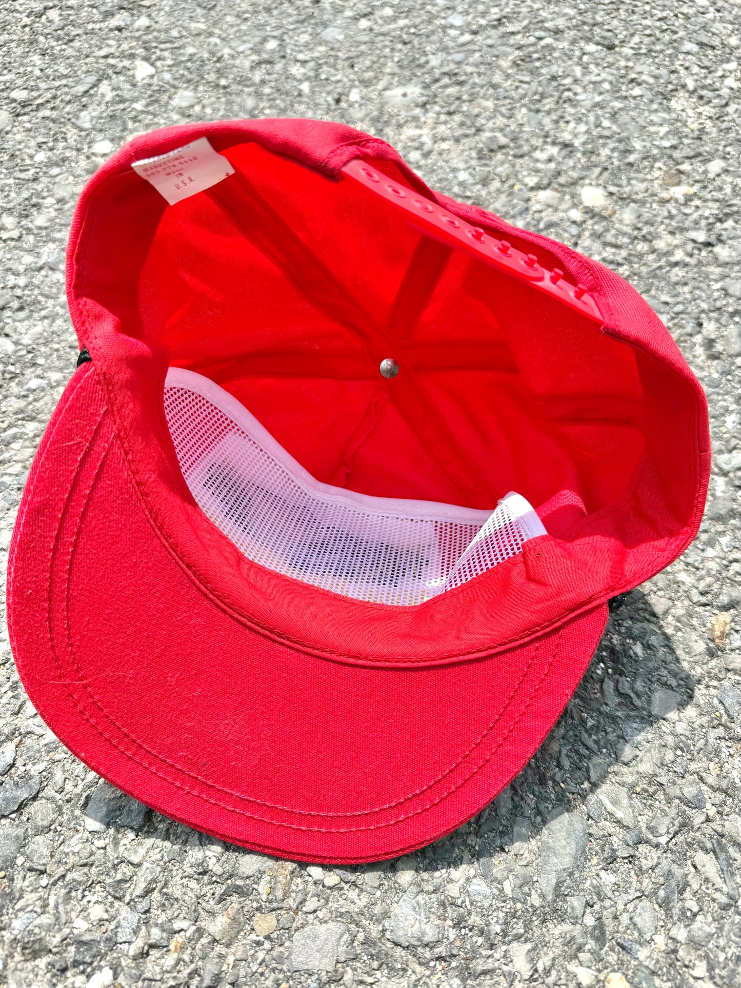 Vintage New Hampshire Motor Speedway Retro 90s NASCAR Racing Snapback Hat 1992