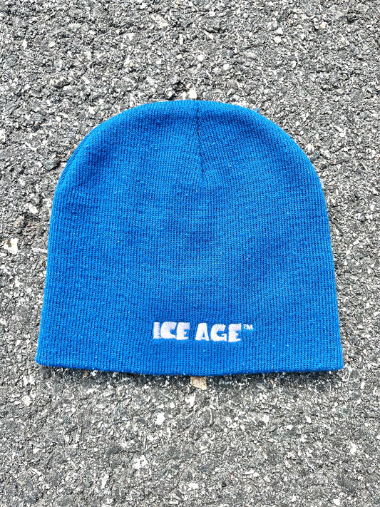 Vintage Ice Age Scrat Y2K Cartoon Movie 2002 Knit Beanie Winter Hat Cap Medium