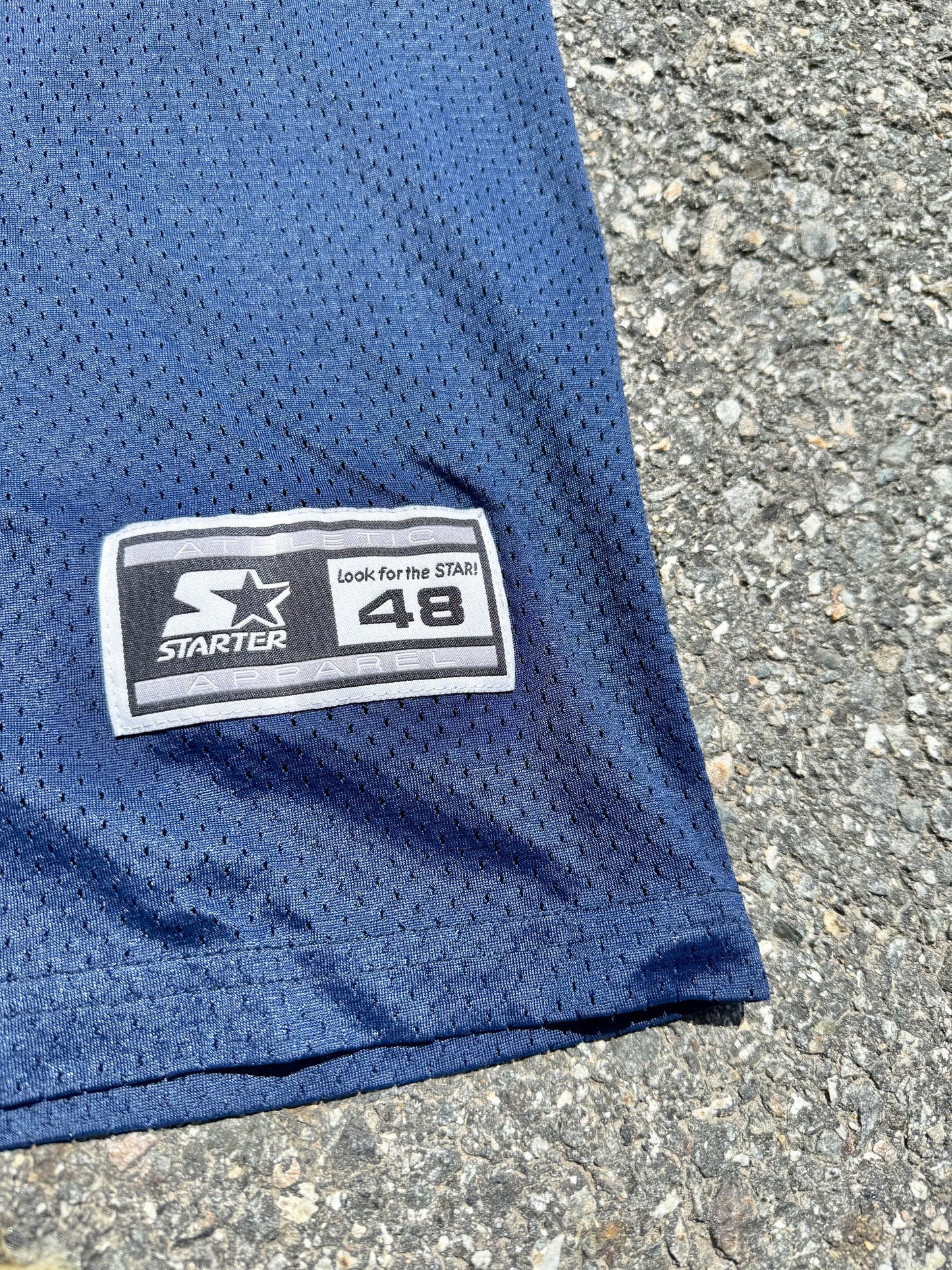 Vintage Starter Dallas Cowboys Emmitt Smith 90's NFL Football Jersey Size 48
