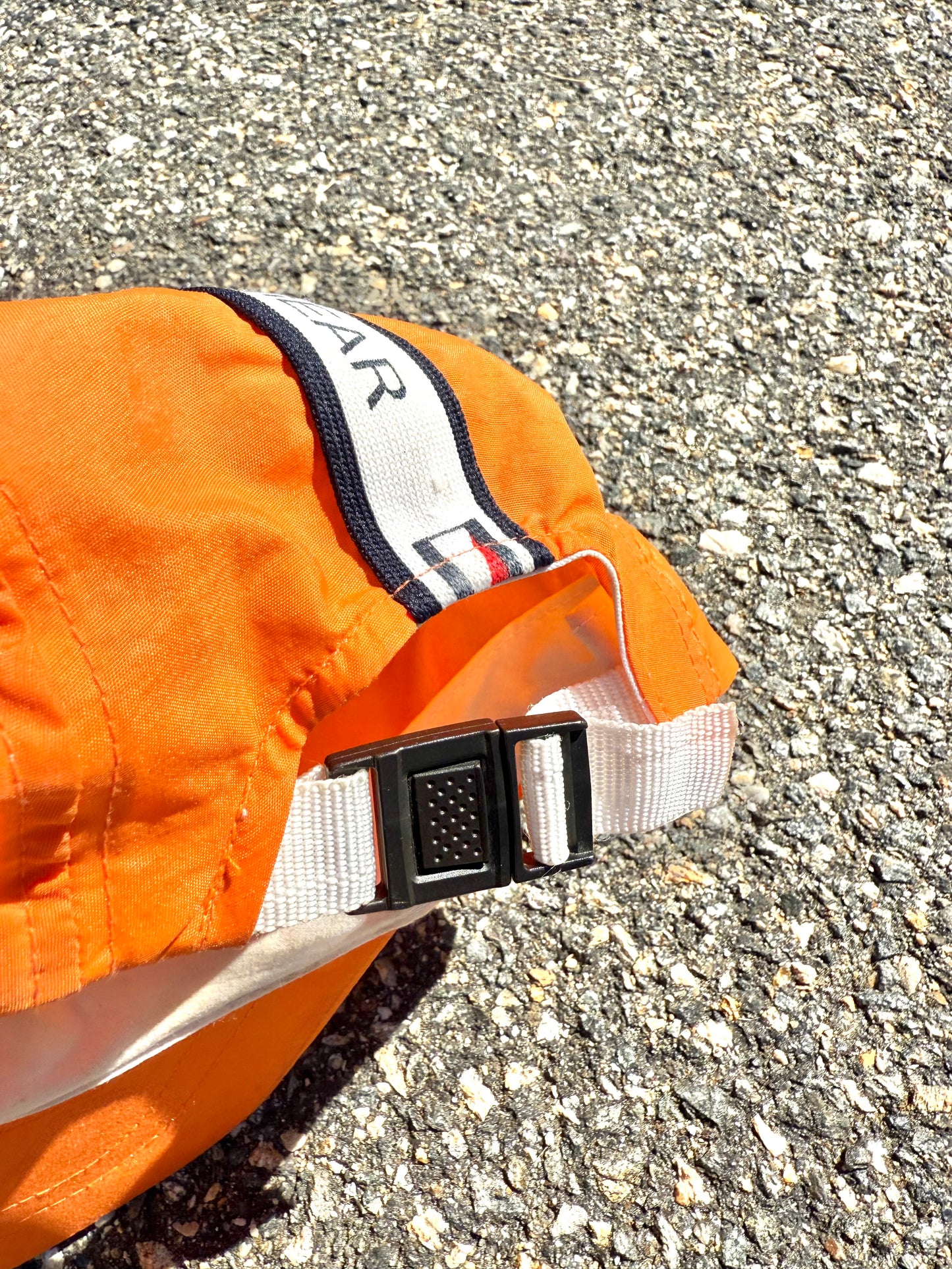 Vintage Tommy Hilfiger Retro 90's 5 Panel Hat Cap Hunter Orange