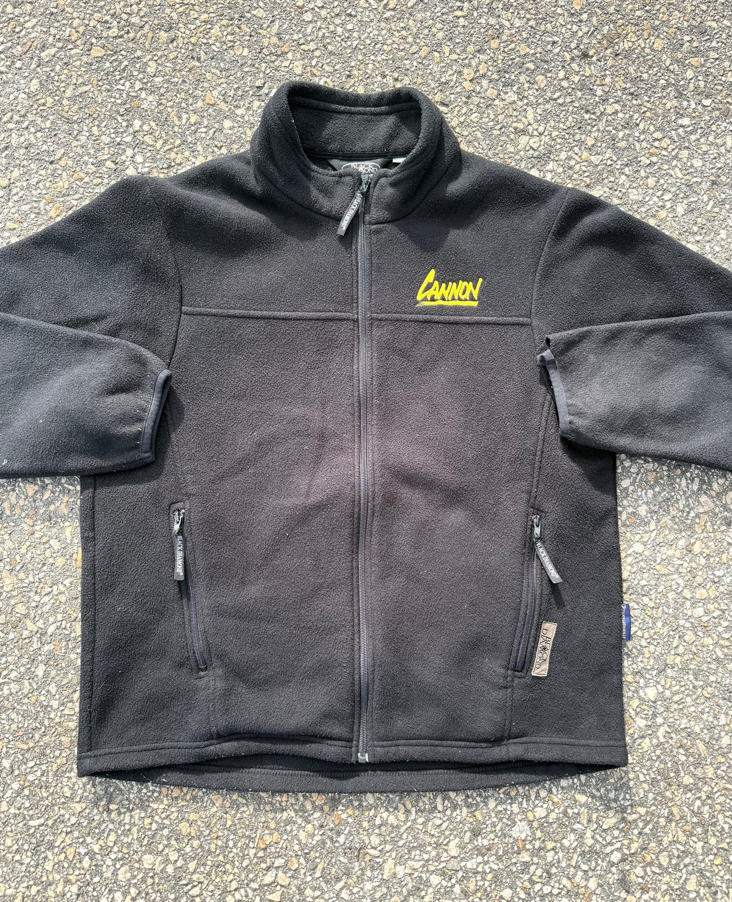 Vintage Black Diamond Cannon Mountain New Hampshire 90's Ski Fleece Jacket XL