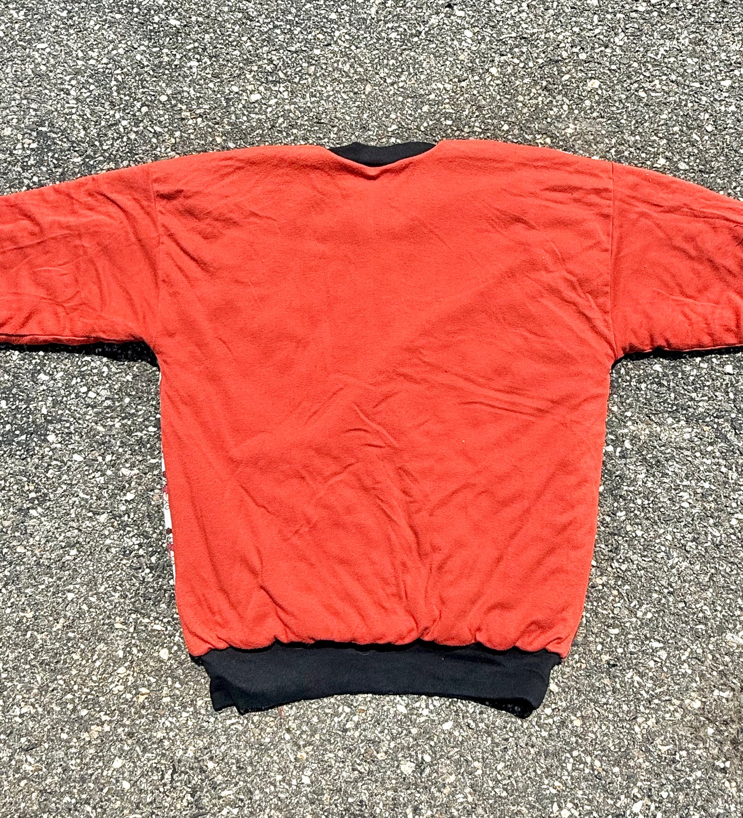 Vintage Taz Marvin The Martian Reversible Crazy 90's All Over Print Looney Tunes Sweatshirt Size M Medium 1993