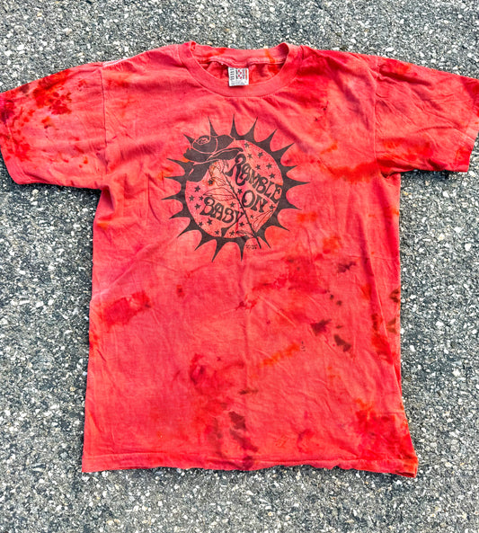 Vintage Grateful Dead Ramble On Baby Tie Dye Retro Band T Shirt Size M Medium