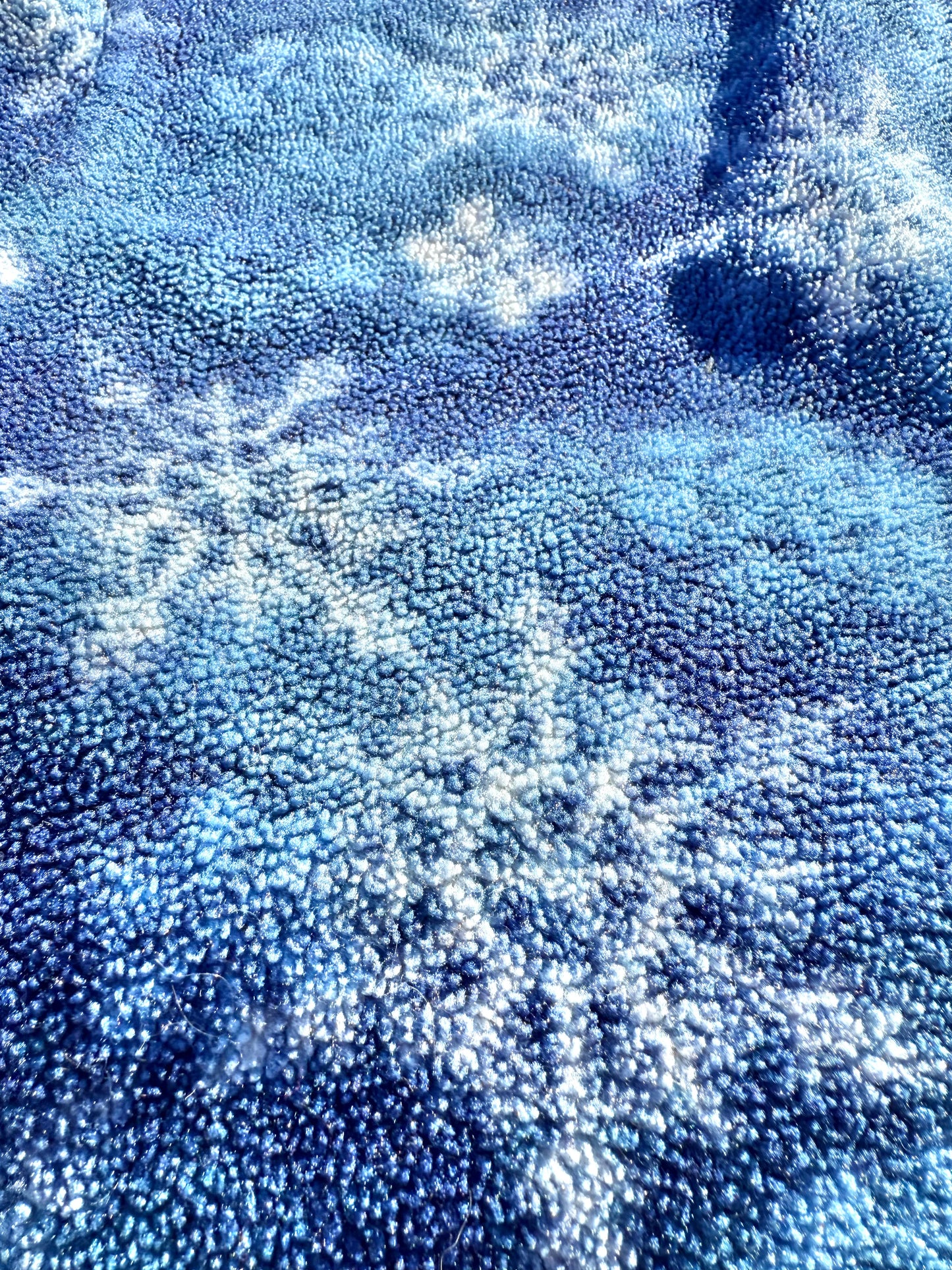 Vintage L.L. Bean Womens 90's All Over Print Snowflake Snap T Fleece Pullover Large