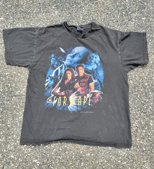 Vintage Farscape Jim Henson Space Alien Sci Fi TV Show T Shirt Size L Large 2001