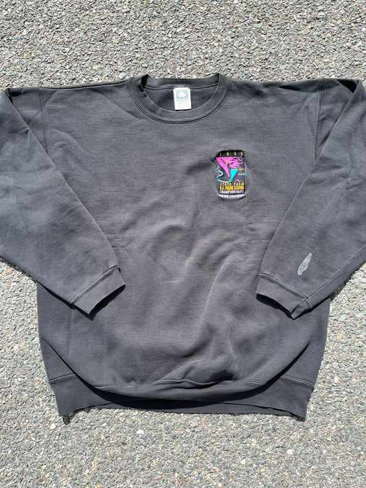 Vintage U.S. Figure Skating Championship 1996 San Jose, California Retro 90's Crewneck Sweatshirt Size L Large