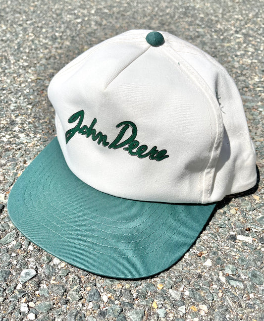 Vintage John Deere Tractors 4700 Sprayer Retro 90's Two Tone Snapback Hat Cap