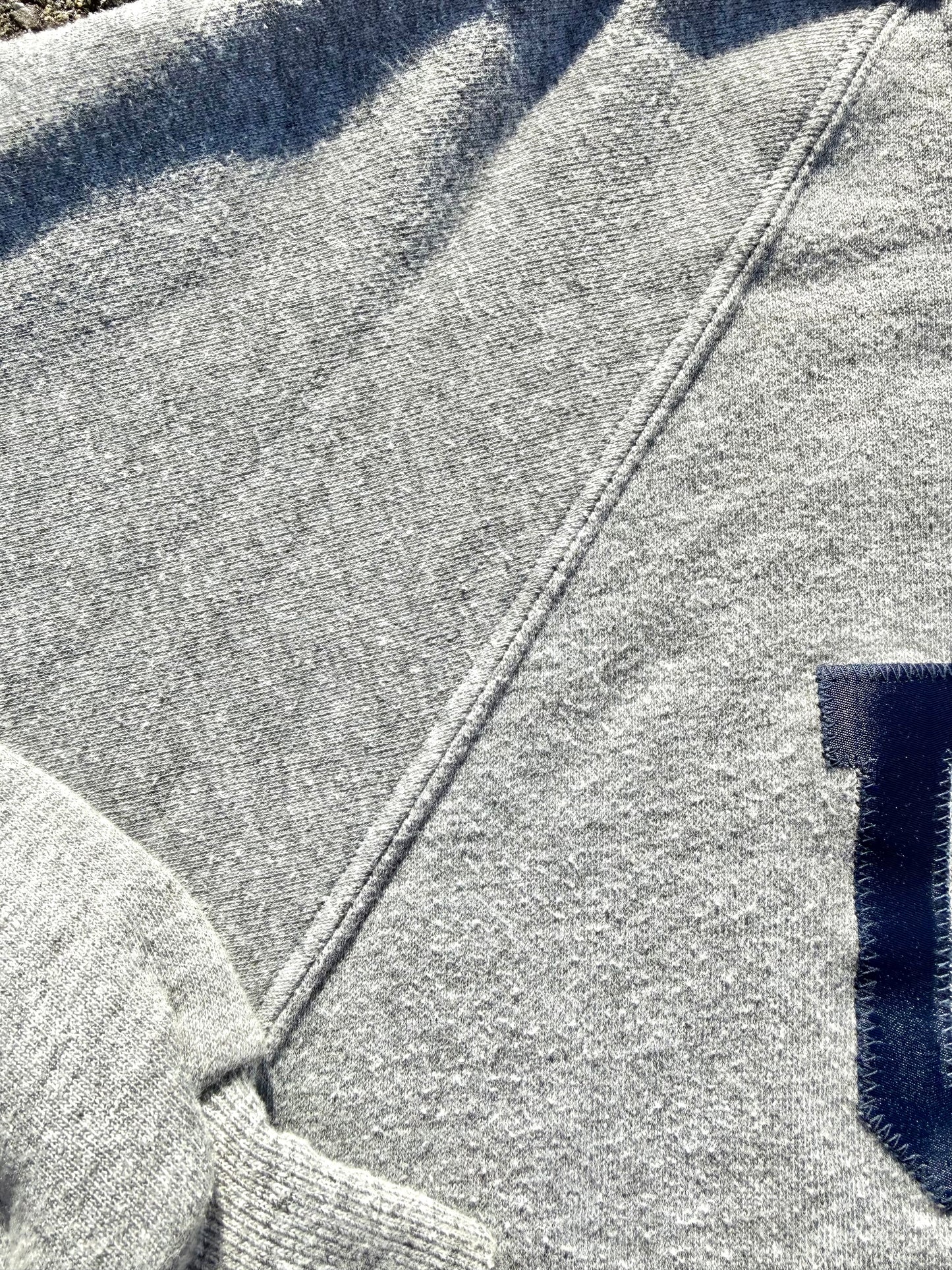 Vintage UNH University New Hampshire Wildcats 80's College Sweatshirt Size M Medium Gray