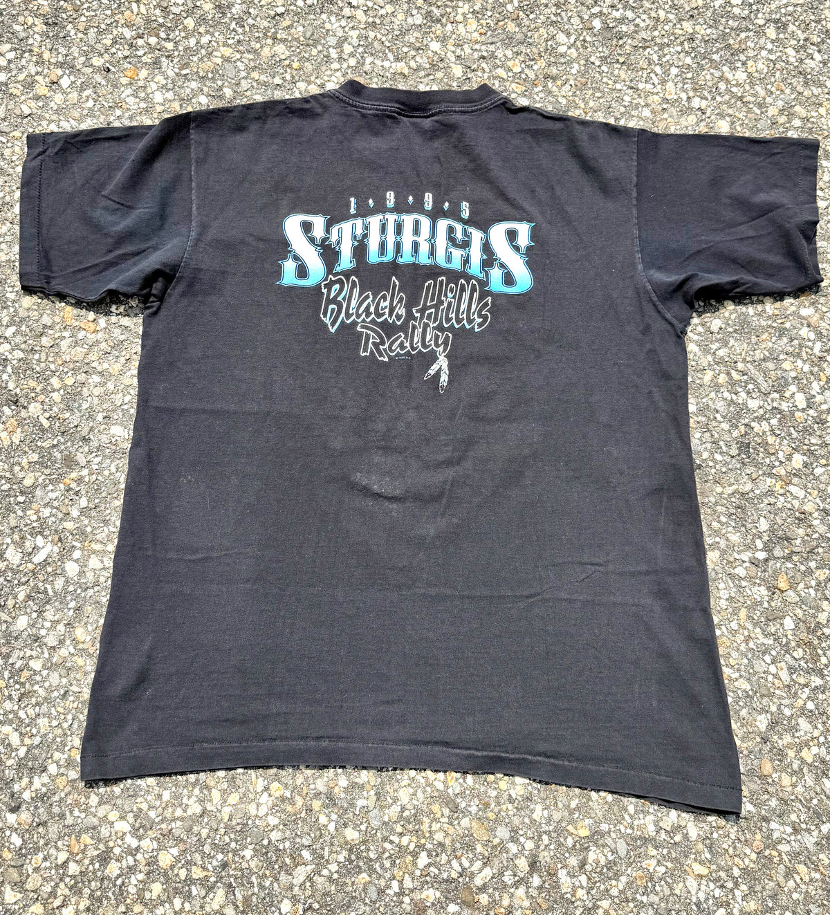 Vintage Harley Davidson Motorcycle Biker Eagle Fighting Dragon 90's Shirt XL 1995