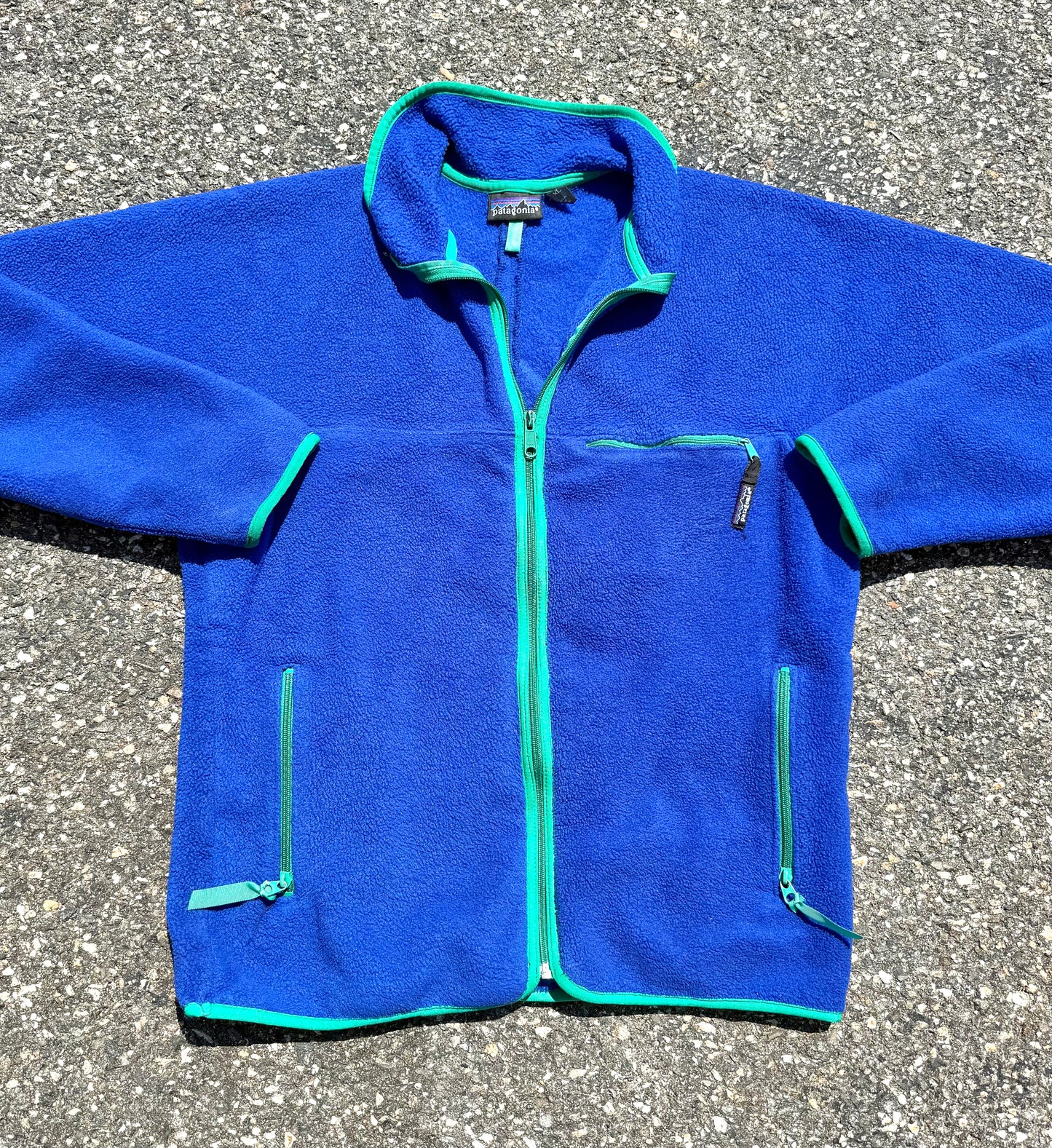 Vintage Patagonia 80's Men's Retro Synchilla Fleece Cardigan Jacket Size XL