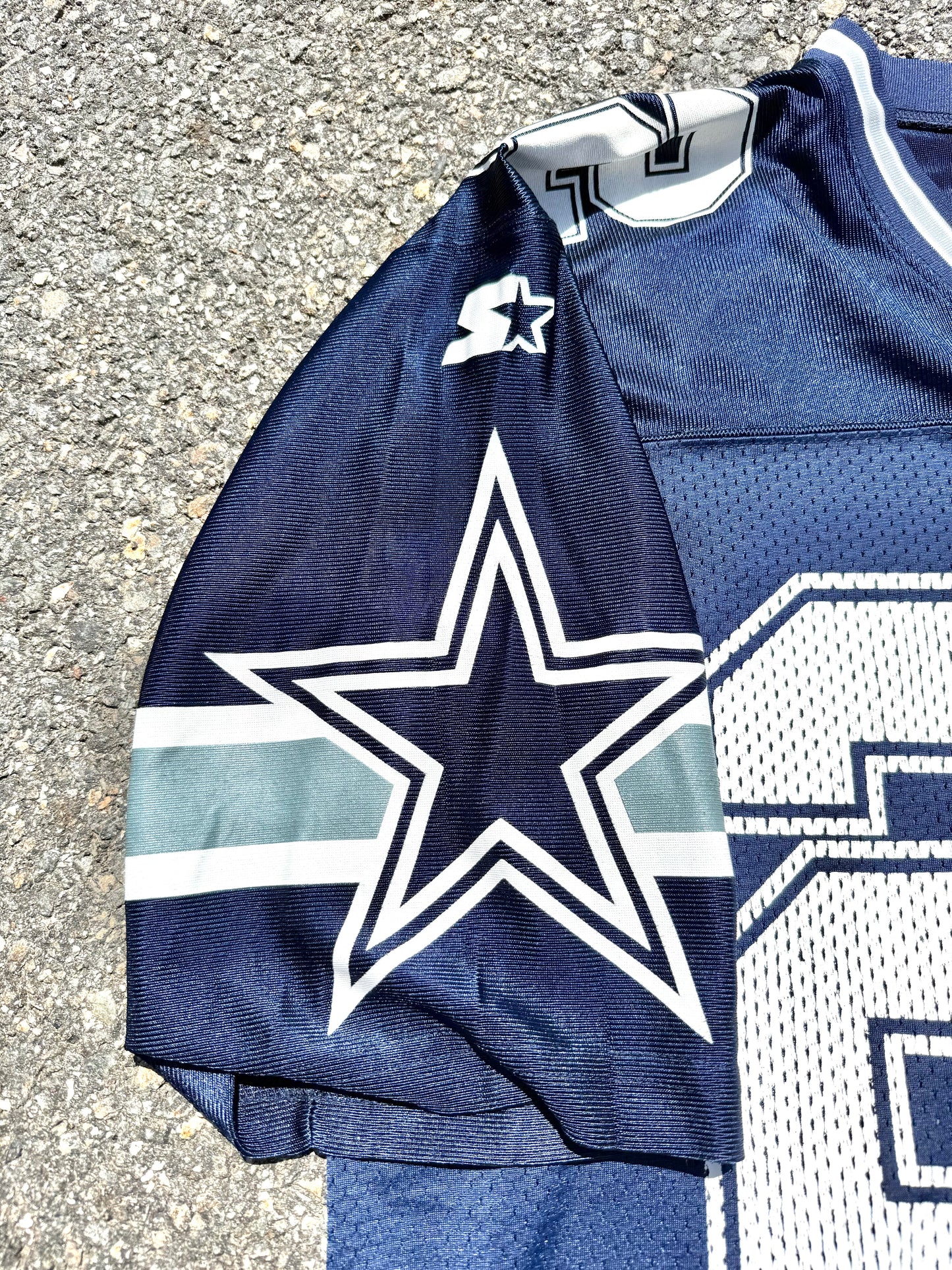 Vintage Starter Dallas Cowboys Emmitt Smith 90's NFL Football Jersey Size 48