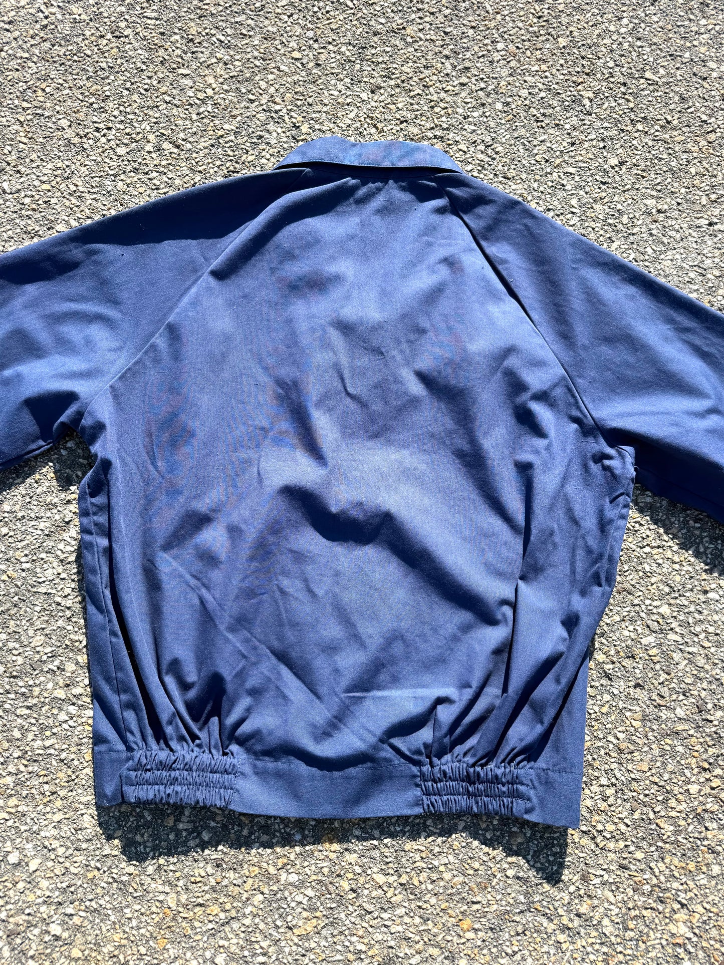 Vintage UMaine Maine Black Bears 1950's College Varsity Coach Jacket Size M Medium Navy