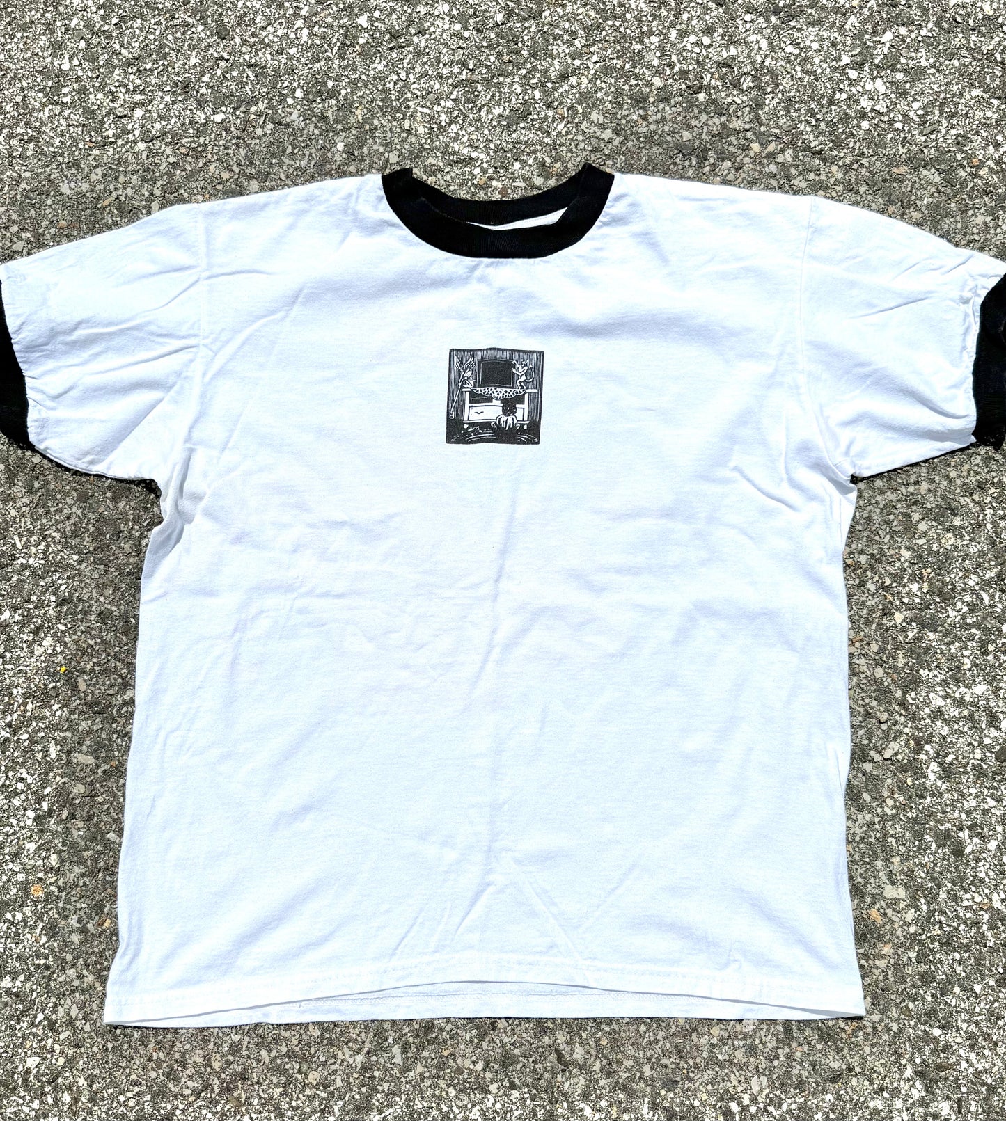 Vintage Tool Turn Off Your Television Band Tour Album T Shirt Size M Medium 2005