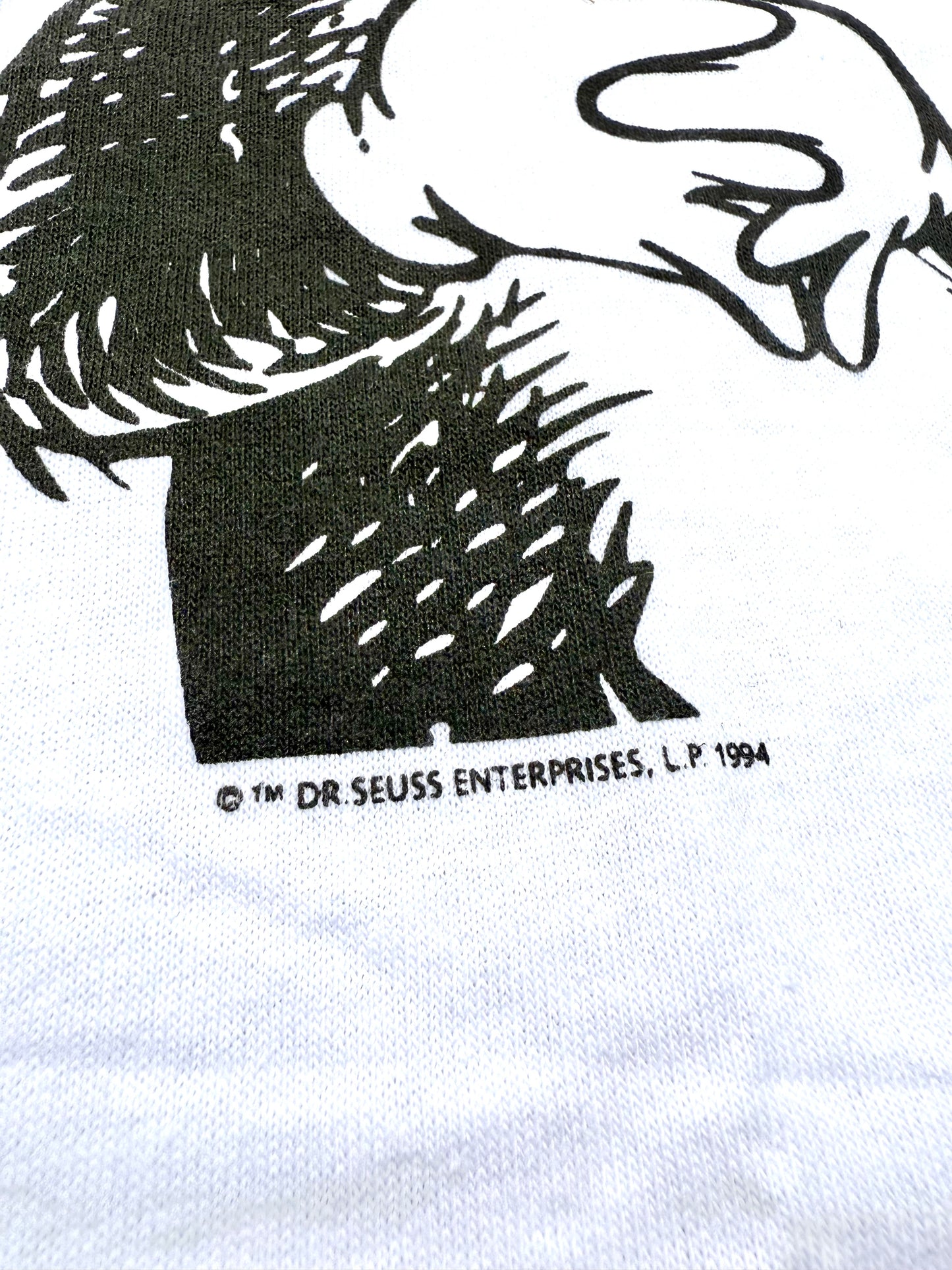 Vintage Dr Seuss Cat In The Hat 90's Single Stitch T Shirt Size L Large Deadstock With Tags 1994