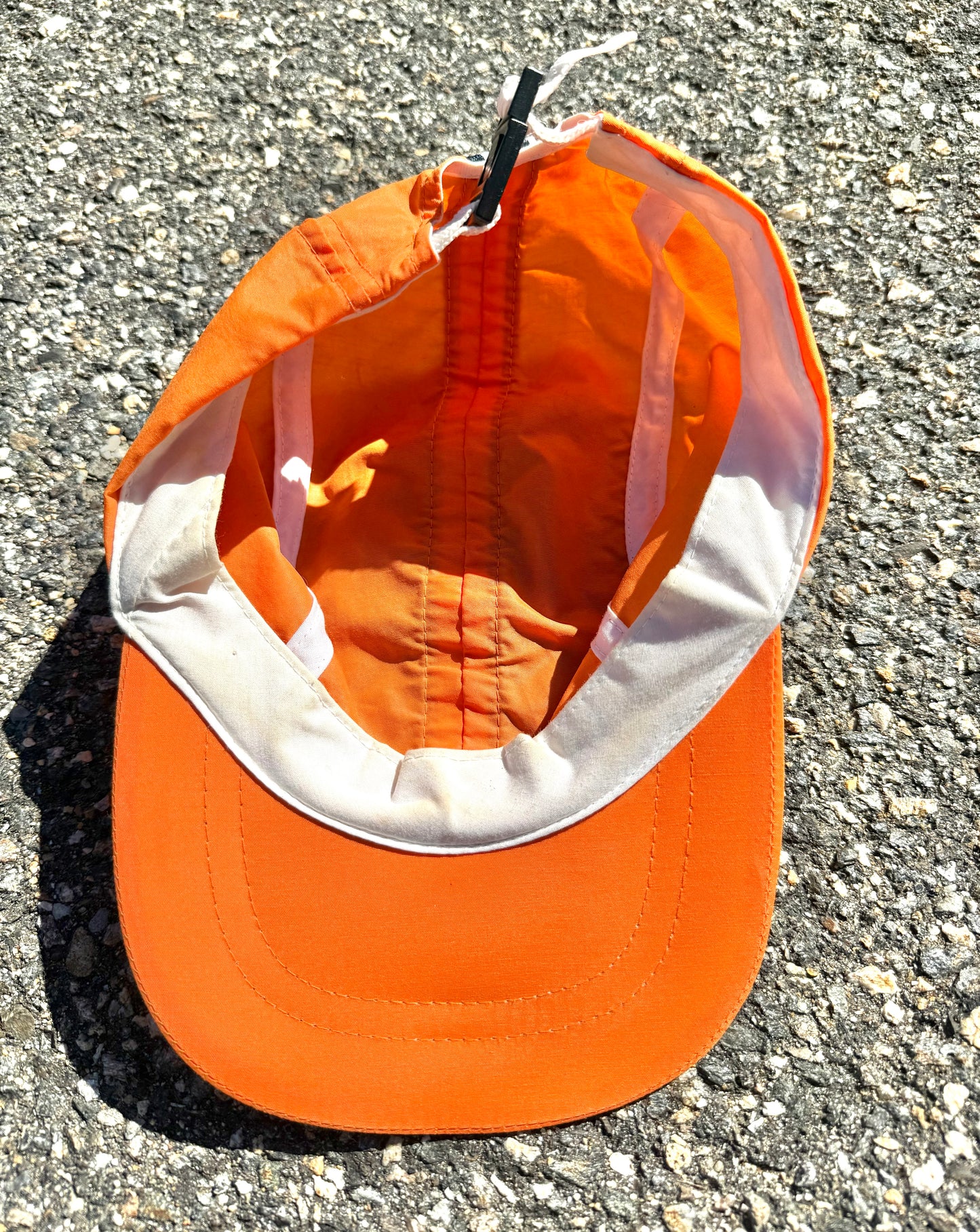 Vintage Tommy Hilfiger Retro 90's 5 Panel Hat Cap Hunter Orange