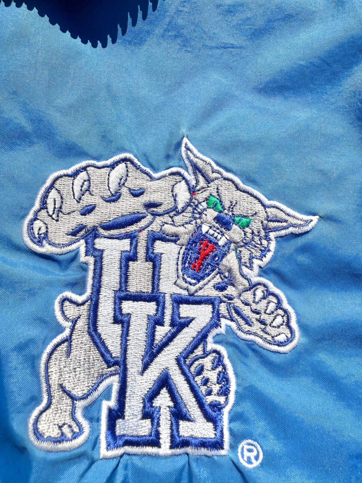 Vintage Starter 90's Kentucky Wildcats College Windbreaker Jacket Size L Large