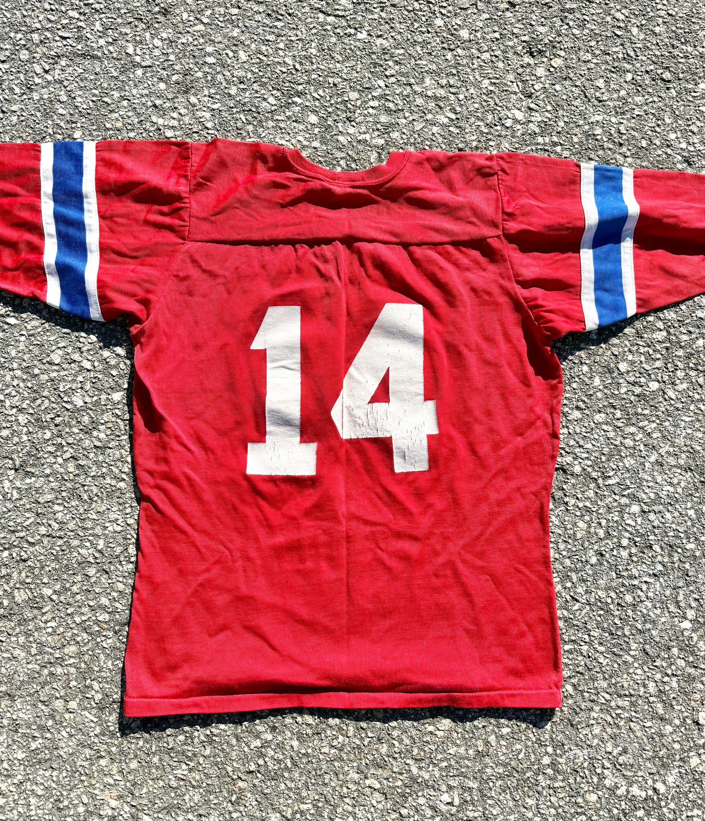 Vintage Rawlings New England Patriots Steve Grogan Late 70's Early 80's Football Jersey Size S Smal