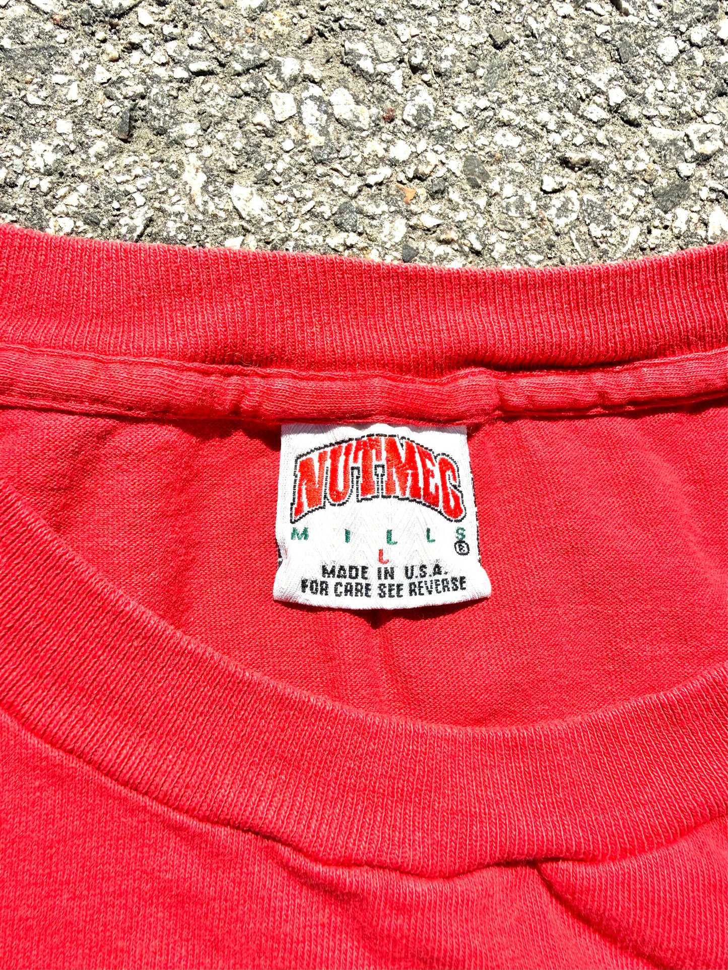 Vintage Chattanooga Lookouts 90's Nutmeg Mills Minor League Baseball Shirt Large