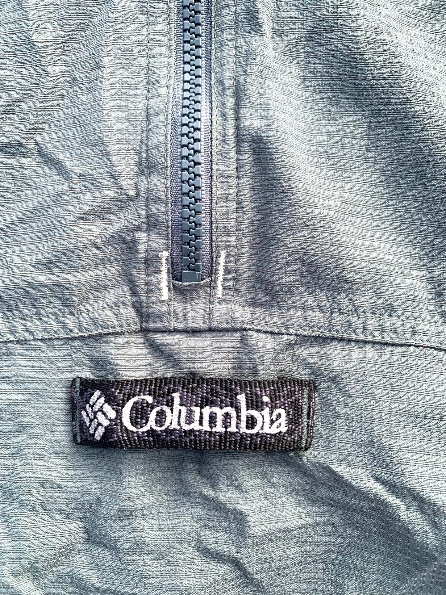 Vintage Columbia Colorblock 90's Gorpcore Packable Windbreaker Jacket Men's Size Large
