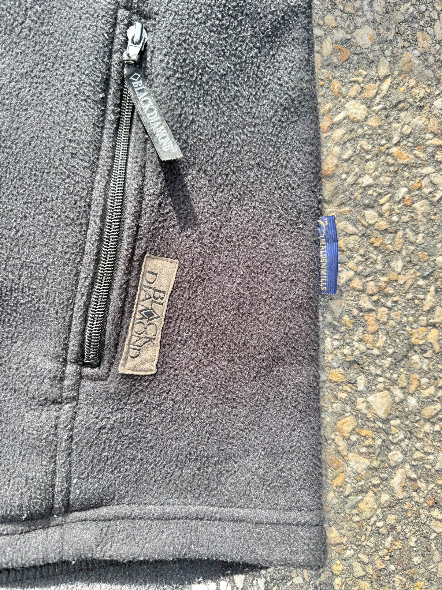 Vintage Black Diamond Cannon Mountain New Hampshire 90's Ski Fleece Jacket XL