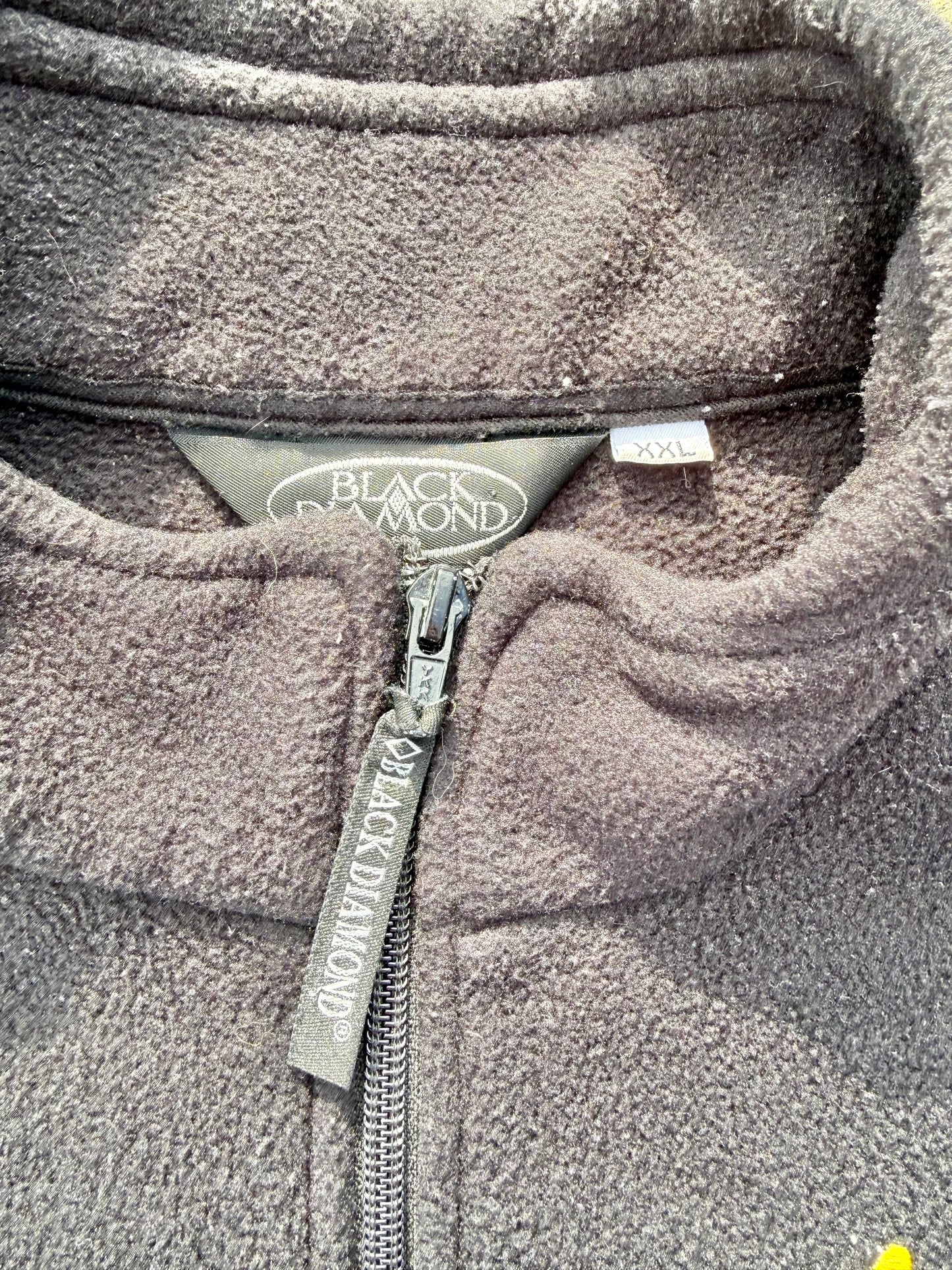 Vintage Black Diamond Cannon Mountain New Hampshire 90's Ski Fleece Jacket XL