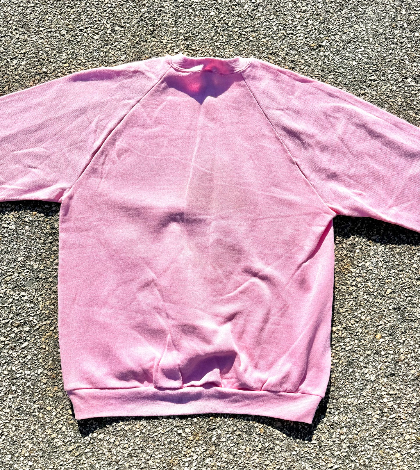 Vintage Disney Minnie Mouse Character Fashions 80s Crewneck Sweatshirt XL Pink