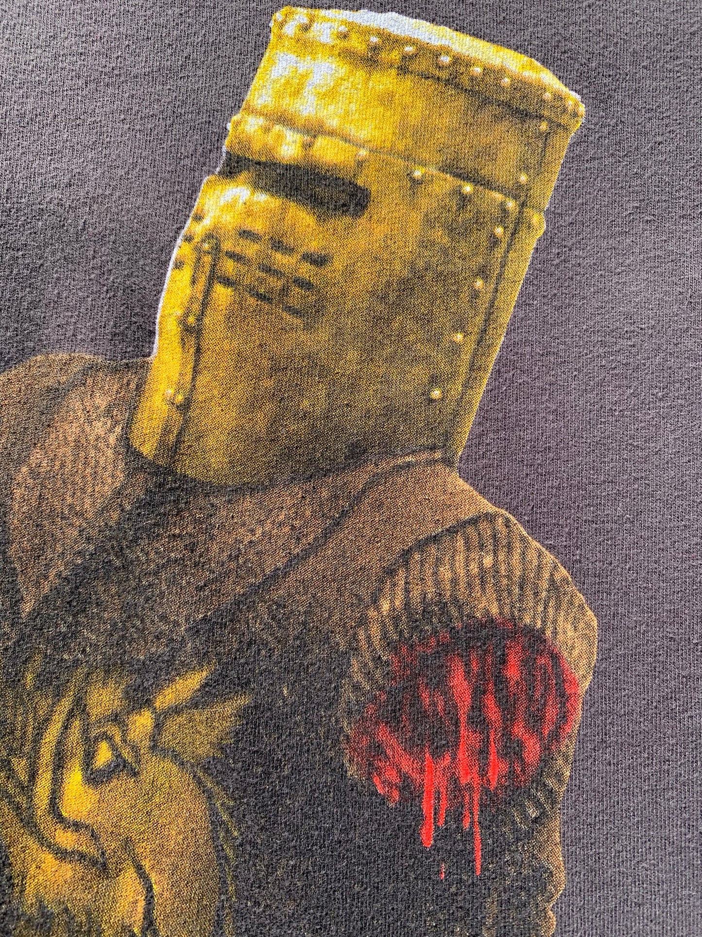 Vintage Spamalot Monty Python Movie Promo T Shirt 2001 Flesh Wound Men's Size XL